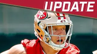 49ers Christian McCaffrey popped up on the injury report today but good Jordan Watkins news