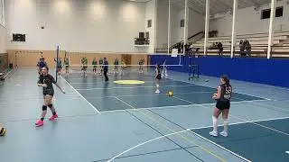 Kadetky 1. Liga Stred VK Tvrdošín - Volleyteam 0:3, 1. Zapas