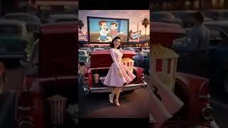 🎶😂 Sock Hop Time at the Drive-In #CelebrityToons