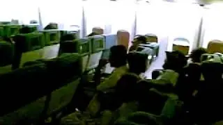 PIA Lahore to Karachi--13-5-11 Engine failure and passengers suffering