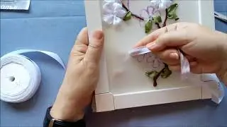 Мастер-класс. Вышивка ветки сакуры. Часть 3. Цветы и бутоны.