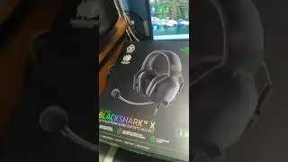 New Razer Blackshark v2 X software has already been used?