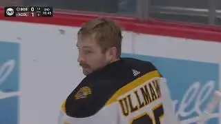 Linus Ullmark Tosses Mask Onto The Ice To Stop Play