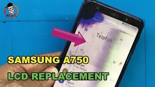 Samsung Galaxy A7 2018 (A750) Замена экрана. Замена дисплея.