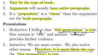5 6   Propositions, Reasons & Evaluations