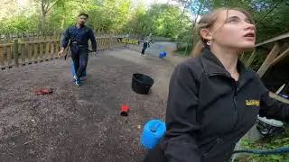 First Time on a Zip Line | Adrenalin Quarry