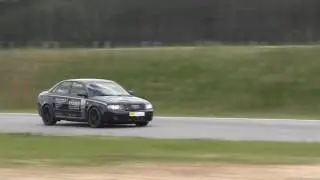 2016 O.CT Tuning Audi S4 B6 test day @ V&aring;ler Race Track