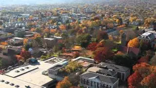 Tufts University Autumn Aerial Views - Medford/Somerville Campus