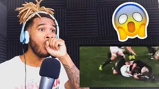 NFL VS RUGBY HITS ! | REACTION VIDEO