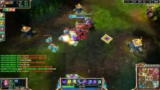 LeBlanc vs Zed mid