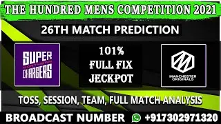 Open post | Northern  vs Manchester 26th match prediction | NOR vs MCR match prediction Dream11 Team