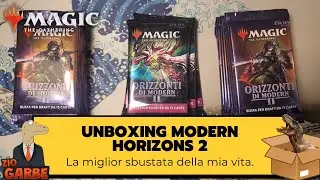 Unboxing Modern Horizons 2, sbustate devastanti 💥 Grazie Wizards per il regalo! [Magic Italia]