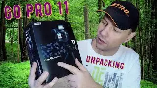 Экшн камера GoPro HERO 11 creator edition Распаковка и краткий обзор го про 11 видеокамера для влога