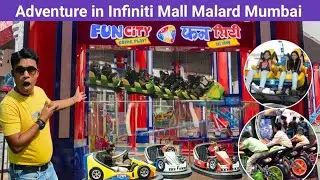 Fun City Malard Mumbai | Adventure park in infinity mall mumbai | Funcity Infinity mall mumbai |