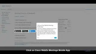 How to Use the Support Options in Cisco WebEx @WebEx