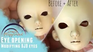 Modifying BJD eyes