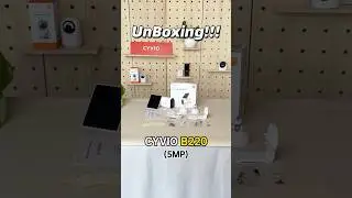 CYVIO B220 5MP Solar Battery Security Camera | Unboxing