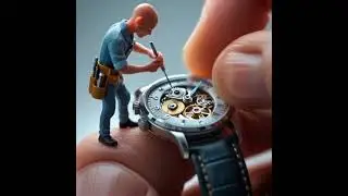 a tiny humanoid worker 2