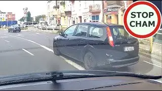 Kolizja przy zmianie pasa ... #1594 Wasze Filmy