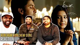 Eega Video Songs Reactions - Konchem Konchem Song | Wunderbar Reactions