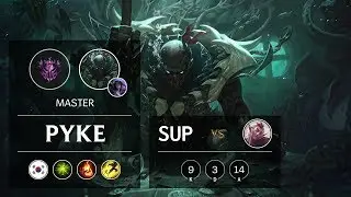 Pyke Support vs Rakan - KR Master Patch 9.13