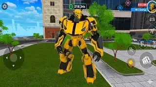 Bumblebee Robot Car Transformers Battle Of the City Game 2025 - Android Gameplay