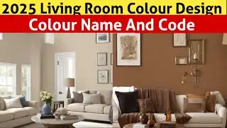 Colour Combination Design For Living room/ Living Room Colour Design 