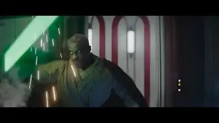 Kelleran Beq save Grogu at Coruscant - The Mandalorian Season Three (2023)