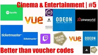 Get Discounted Cinema Vue, Odeon, Cineworld++