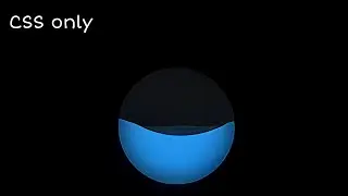 Waves ball | HTML & CSS