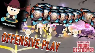 Геймплей &laquo;Наступательная игра&raquo; (12 побед с Маленьким Филдуро) | South Park Phone Destroyer