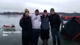 Ice Fishing With Friends