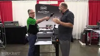 SuperMax Drum Sander & Expandable Roller Conveyor Presented by Woodcraft