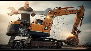 Abandoned in Ocean Salt The Most Impossible Hyundai R320 Restoration Ever!