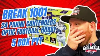 2024 Panini Contenders Optic Football Hobby - 5 Box PYT Break #1001