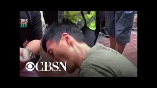 Pro-democracy protests in Hong Kong continue ahead of China's National Day
