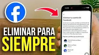 Como ELIMINAR mi CUENTA de Facebook PARA SIEMPRE (2026) - Paso a Paso