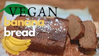 How to make MOIST VEGAN BANANA BREAD | Scientific Health Reasons behind Almond Flour and Bananas