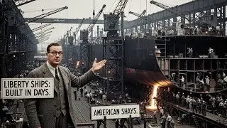 German Engineers Couldn’t Believe America’s Assembly Lines Built Liberty Ships in Days