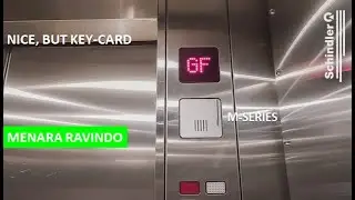 Original Schindler M-Series (with Key- card Access) at Menara Ravindo, Jakarta