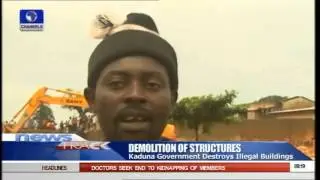 Kaduna Government Begins Demolition Of Illegal Building