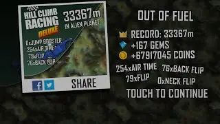 Hill Climb Racing Deluxe Rally Car Alien Planet 33367m