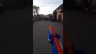 Gryphon - 3D printed blaster 11.1V 145FPS demo #nerf #3dprinting