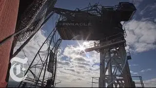 NYC Crane Collapse: Panic-Stricken Moments During Hurricane Sandy in Manhattan | The New York Times