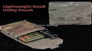 Molle Belt Bag Hunting Tactical Airsoft Action Camera Pouch Lightweight Utility Pouches Camping Em