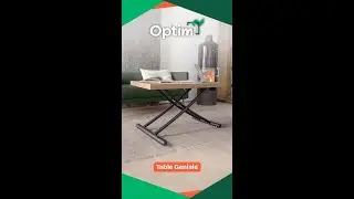 Table Relevable Gain de Place - Geniale