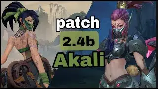 Patch 2.4b Akali be like.... #wildrift #akali