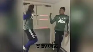 jesse lingard ft pogba dance moves