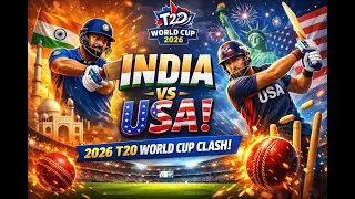 INDIA vs USA LIVE 🔥 T20 World Cup 2026 | India&rsquo;s First Match