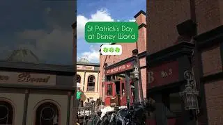 Disney World on St Patrick&rsquo;s Day 🍀  #disney #disneysprings #disneyworld #travel #familytravel
